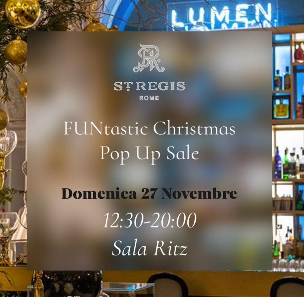 The St. Regis Rome Christmas sale